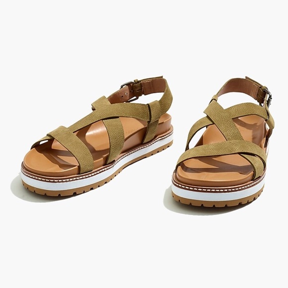 Madewell Aubrey Sandal in Nubuck Leather - Picture 9 of 9